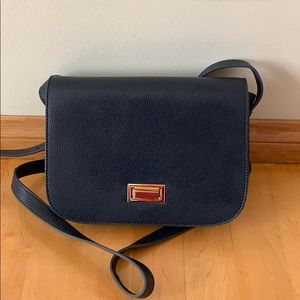 Blue crossbody bag